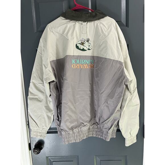 Nike Kyrie Protect Basketball Jacket DQ6119-072 White/Gray SZ Large Tall - Picture 6 of 8